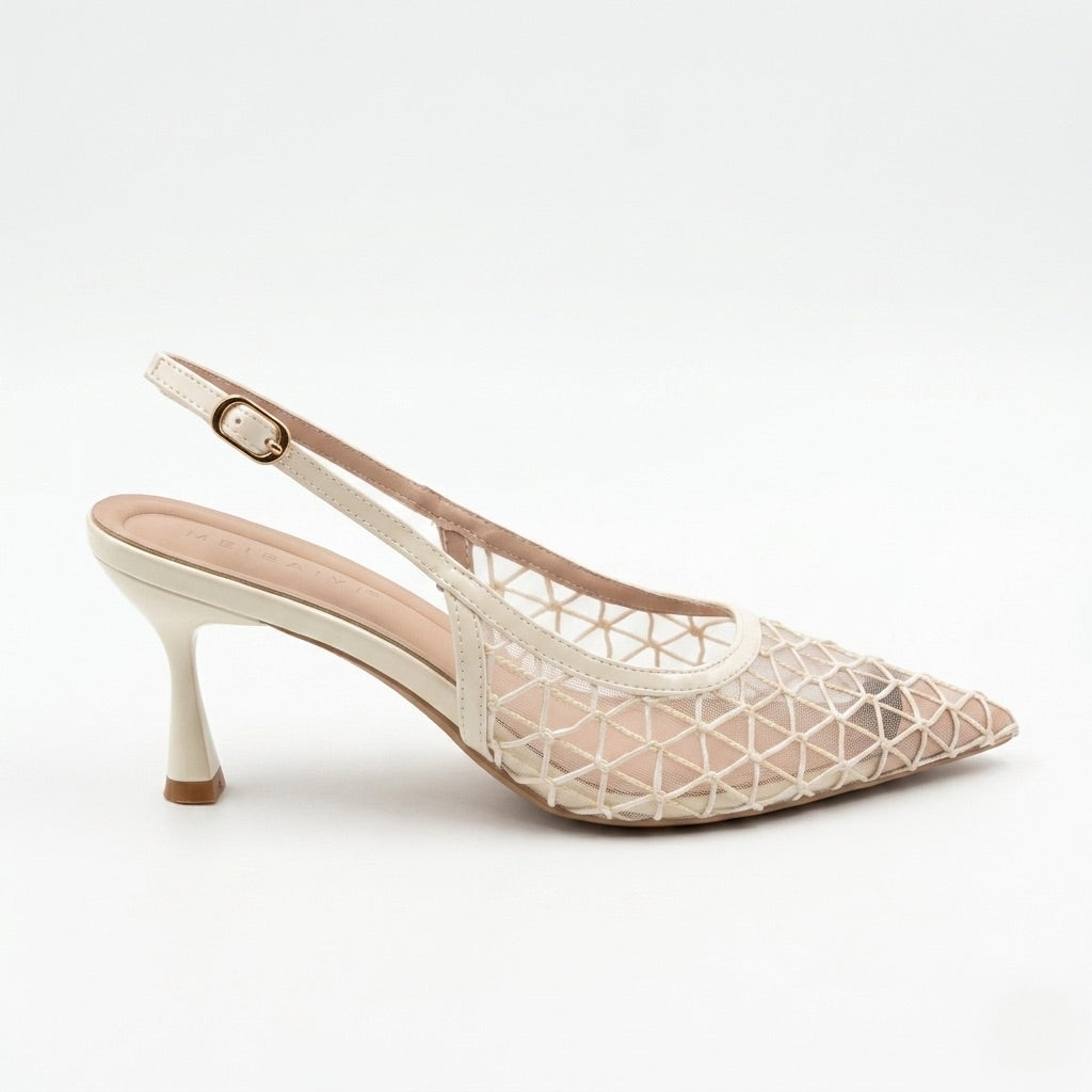 Atomic Habit Slingback Heel