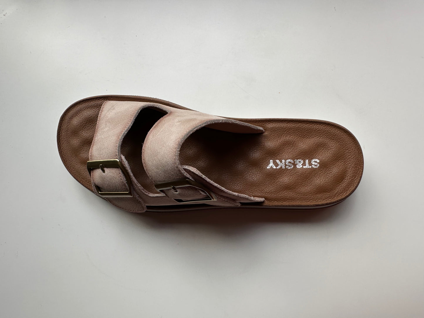 Soft Life - double strap slide sandal
