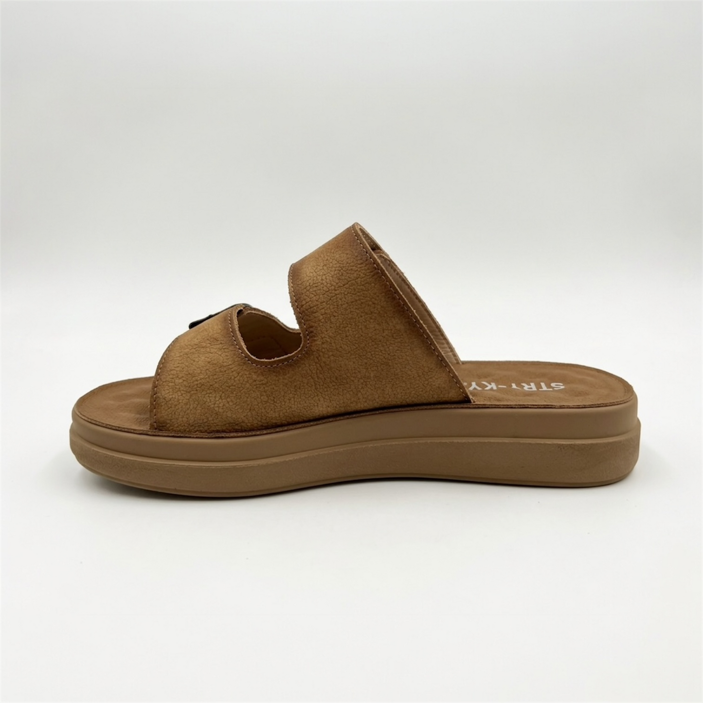 Soft Life - double strap slide sandal